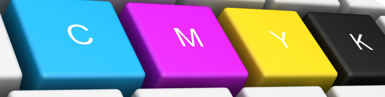 CMYK keyboard